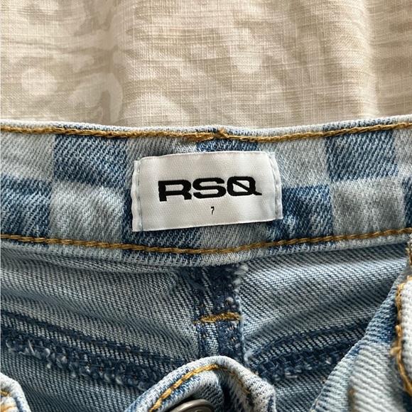 RSQ girls checkered jeans - Picture 2 of 4